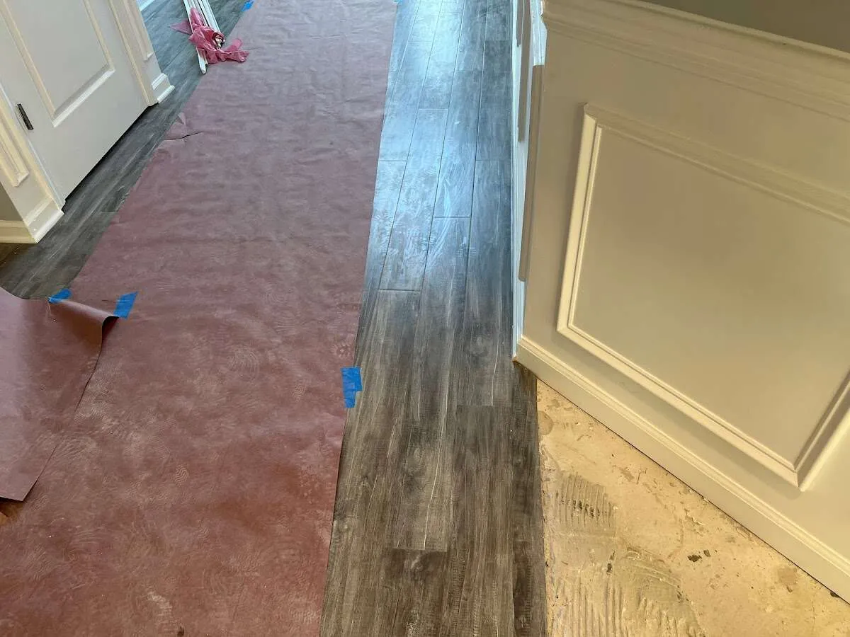 Completed marble shower restoration in Socastee